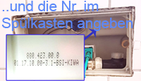 Geberit Ersatzteil identifizieren 3