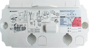 Geberit Omega Schutzplatte für Unterputz Spülkasten Ersatzteile UP06